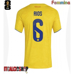 Colombia Richard Rios #6 Prima Maglia Femmina Mondiali 2026 Manica Corta
